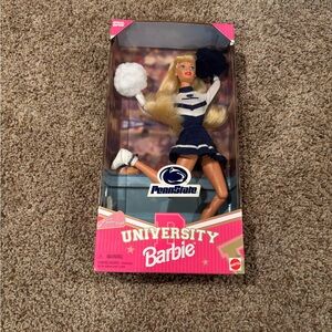 Penn state Cheerleader 1996 Barbie in box